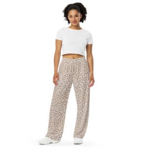 Comfortable Bold Animal Print Unisex Wide-Leg Pants Stand out in style with Comfortable Bold Animal Print Unisex Wide-Leg Pants. Perfect fit and fashion for all. Shop your new favorite look now!